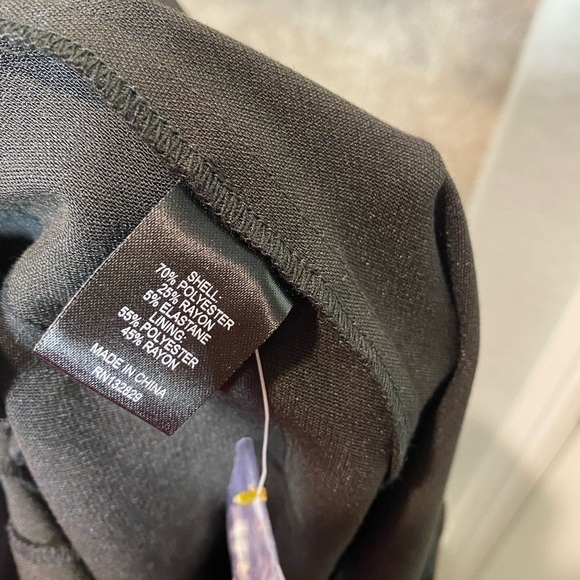 NBD Slit Front Trouser in Black - Picture 2 of 11